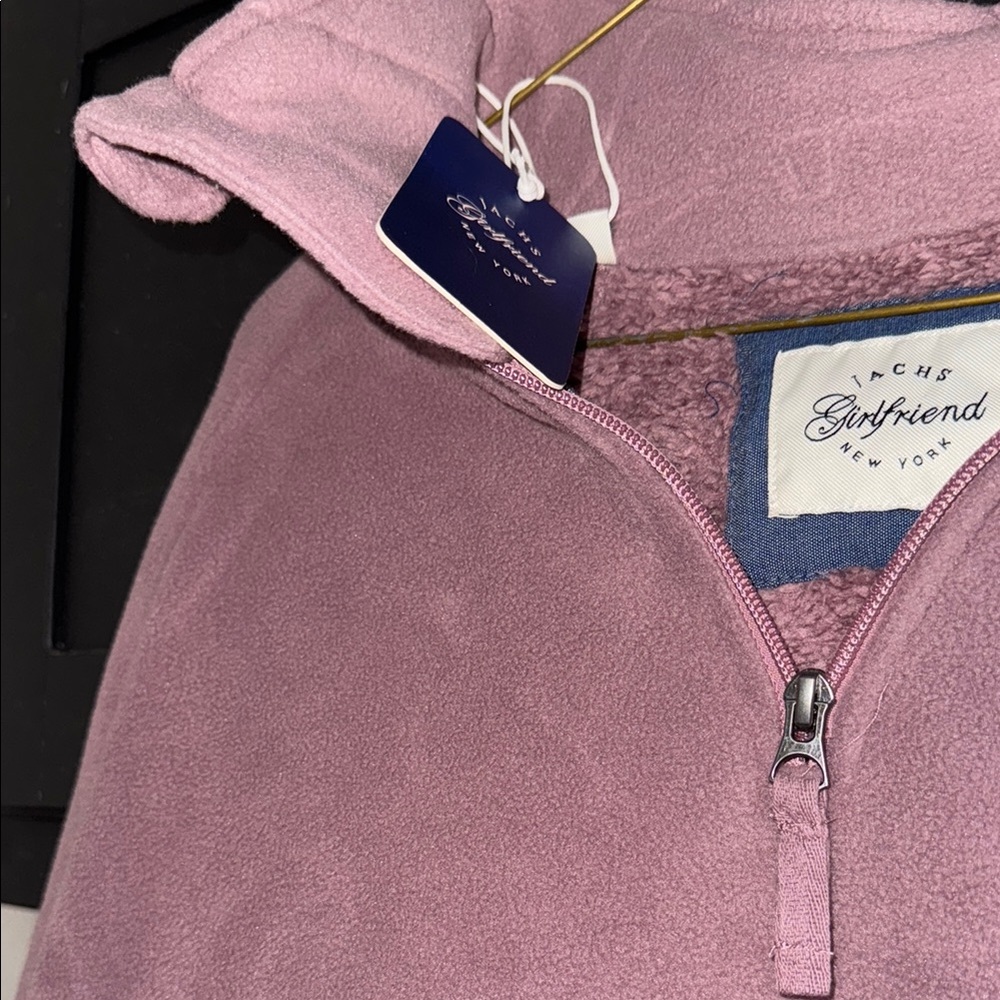 JACHS Girlfriend Mauve Pullover Jacket - Picture 2 of 4